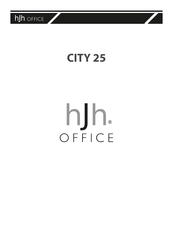 hjh OFFICE CITY 25 666101 Instructions De Montage