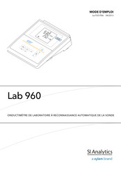 Xylem SI Analytics Lab 960 Mode D'emploi