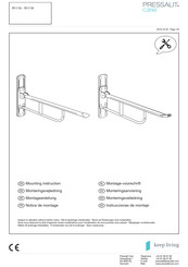 Pressalit Care R1119 Notice De Montage