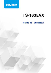 QNAP TS-1635AX Guide De L'utilisateur