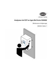 Hach BioTector B3500e Maintenance Et Dépannage