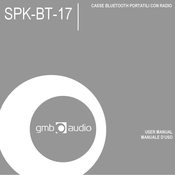 GMB Audio SPK-BT-17 Mode D'emploi