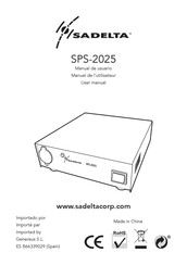 Sadelta SPS-2025 Manuel De L'utilisateur