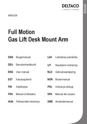 Nordic DELTACO ARM-534 Manuel D'utilisation