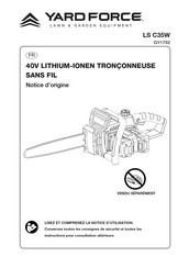 Yard force LS C35W Notice D'origine