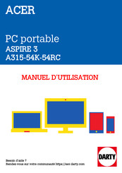 Acer Aspire 3 A315-42 Manuel D'utilisation