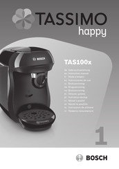 Bosch Tassimo Happy TAS1002N Mode D'emploi