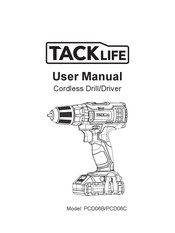 TACKLIFE PCD06B Manuel D'instructions