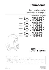 Panasonic AW-HN38HWE Mode D'emploi