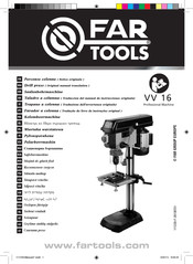 Far Tools VV 16 Notice Originale