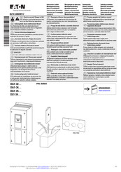 Eaton DA1-34 Série Notice D'installation