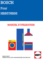 Bosch HBB578BS6 Notice D'utilisation