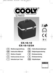 Waeco cooly CX-18-12/24 Notice D'emploi