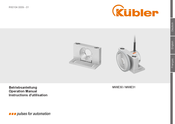 Kübler MWE30 Instructions D'utilisation