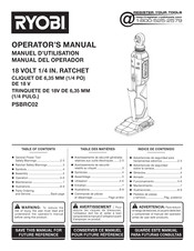 Ryobi PSBRC02 Manuel D'utilisation