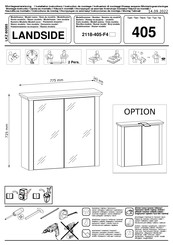 trendteam LANDSIDE 2118-405-F4 Instructions De Montage