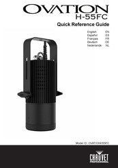 Chauvet Professional OVATION H-55FC Guide De Référence Rapide