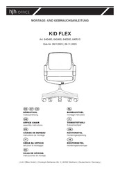 hjh OFFICE KID FLEX 640510 Instructions De Montage Et D'utilisation