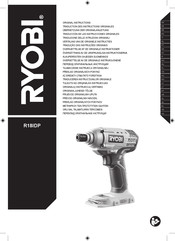 Ryobi R18IDP Traduction Des Instructions Originales