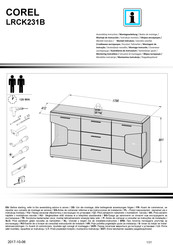 Forte COREL LRCK231B Notice De Montage