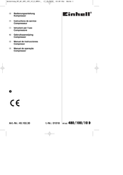 EINHELL RT-AC 480/100/10 D Instructions De Service