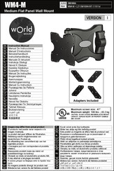 World Mount WM4-M Manuel D'instructions