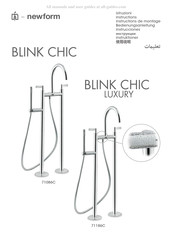 newform BLINK CHIC LUXURY 71186C Instructions De Montage