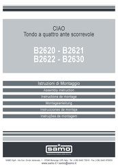 Samo CIAO B2630 Instructions De Montage