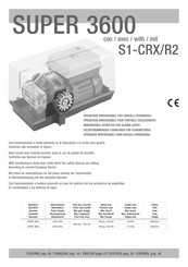 Ribind SUPER 3600 Manuel D'utilisation