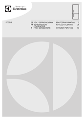 Electrolux ST23013 Notice D'utilisation