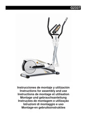 BH FITNESS G2337 Instructions De Montage Et Utilisation