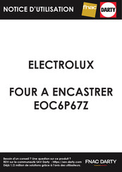 Electrolux EOC6P67Z Notice D'utilisation