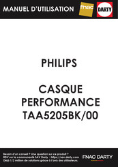 Philips TAA5205 Manuel D'utilisation