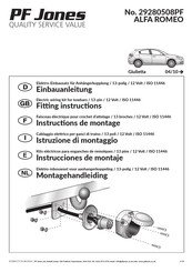 PF Jones 29280508PF Instructions De Montage