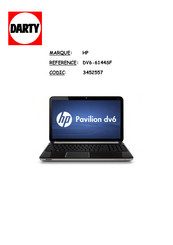 HP DV6-6144SF Guide De Référence