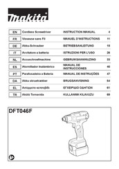 Makita DFT046F Manuel D'instructions