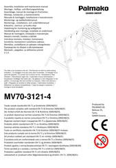 Lemeks Palmako MV70-3121-4 Assemblage, Manuel De Montage Et D'entretien