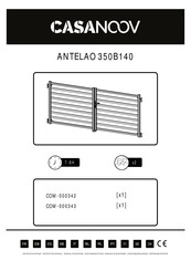 Casanoov ANTELAO 350B140 Notice De Montage