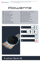 Rowenta X-plorer 45 Série Guide De L'utilisateur