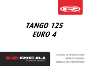 RIEJU Tango 125 E4 Manuel De Propriétaire