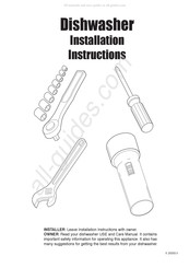 Electrolux EDW5505ESS Instructions D'installation