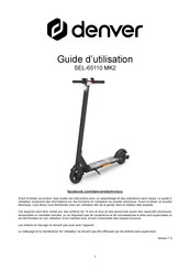 Denver SEL-65110 MK2 Guide D'utilisation