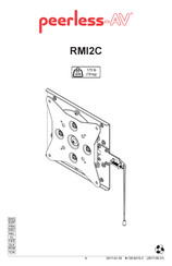 peerless-AV RMI2C Instructions De Montage