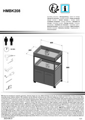 Forte HMBK208 Notice De Montage