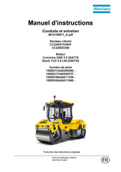 Atlas Copco CC334HF Manuel D'instructions