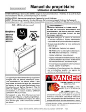 Majestic MER36L Manuel Du Propriétaire