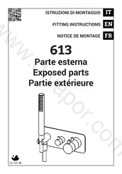 IB RUBINETTERIE EMT613OS Notice De Montage