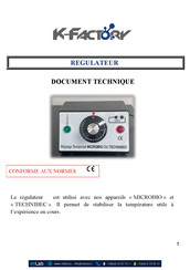 K-FACTORY Modtemp Document Technique