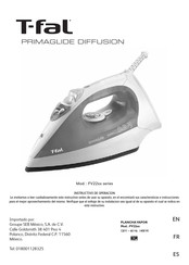 T-Fal PRIMAGLIDE DIFFUSION FV22 Série Mode D'emploi