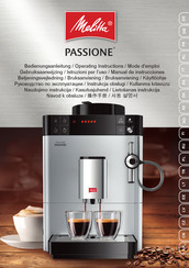 Melitta F540-100 Mode D'emploi